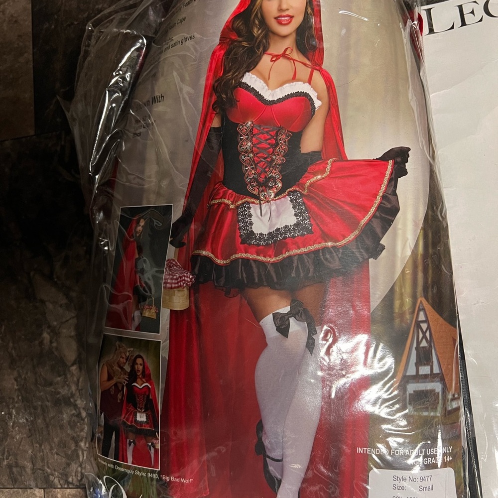 Red Riding Hood Costume with Cape